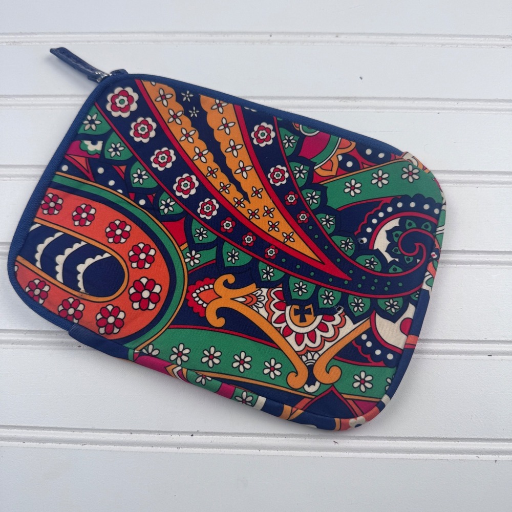Vera Bradley Neoprene Tablet Sleeve Venetian Paisley Pattern